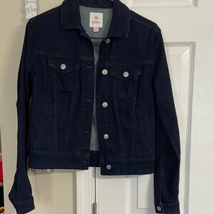 LuLaRoe Dark Blue Denim Jacket